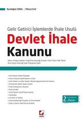 Seçkin Yayıncılık Gelir Getirici İşlemlerde İhale UsulüDevlet İhale Kanunu - Seçkin Yayıncılık