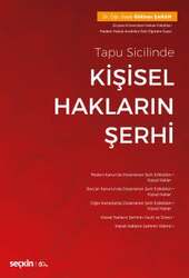 Seçkin Yayıncılık Tapu SicilindeKişisel Hakların Şerhi - Seçkin Yayıncılık