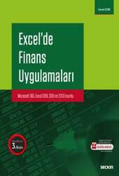 Seçkin Yayıncılık Excelde Finans Uygulamaları Microsoft 365, Excel 2019, 2016 ve 2013 Uyumlu - Seçkin Yayıncılık
