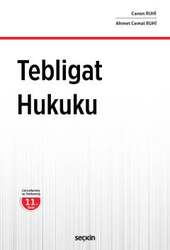 Seçkin Yayıncılık Tebligat Hukuku - Seçkin Yayıncılık