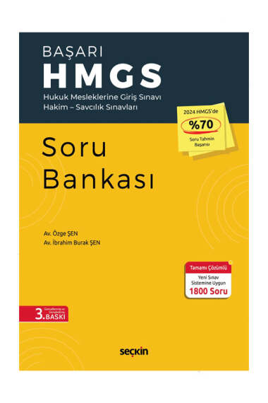 Seçkin Yayınları Başarı HMGS Soru Bankası - 1