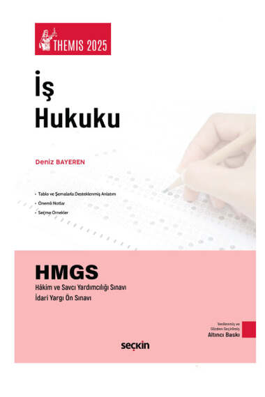 Seçkin Yayınları 2025 Themis İş Hukuku Konu Kitabı - 1