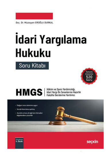 Seçkin Yayınları İdari Yargılama Hukuku Soru Kitabı 4.Baskı - 1