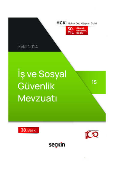 Seçkin Yayıncılık İş ve Sosyal Güvenlik Mevzuatı - 1