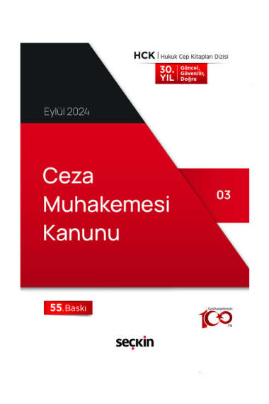 Seçkin Yayıncılık Ceza Muhakemesi Kanunu (Cep Kitabı) - 1