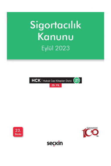 Seçkin Yayıncılık Sigortacılık Kanunu (Cep Kitabı) - 1