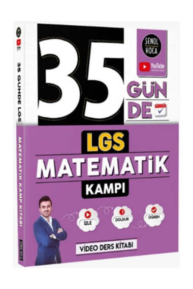 Şenol Hoca Yayınları 35 Günde LGS Matematik Kampı - 1