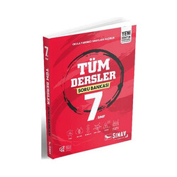 ​Sınav Yayınları 7. Sınıf Tüm Dersler Soru Bankası - Sınav Yayınları