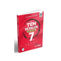 ​Sınav Yayınları 7. Sınıf Tüm Dersler Konu Anlatımlı - Sınav Yayınları