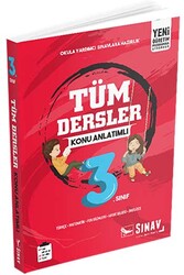 ​Sınav Yayınları 3. Sınıf Tüm Dersler Konu Anlatımlı - Sınav Yayınları