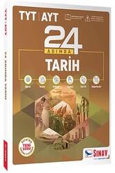 Sınav Yayınları TYT AYT Tarih 24 Adımda Konu Anlatımlı Soru Bankası - Sınav Yayınları