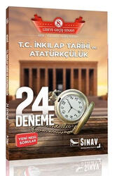 Sınav Dergisi Yayınları 8. Sınıf LGS TC İnkılap Tarihi ve Atatürkçülük 24 Deneme Sınavı - Sınav Yayınları