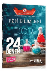Sınav Dergisi Yayınları 8. Sınıf LGS Fen Bilimleri 24 Ayar Deneme - Sınav Yayınları