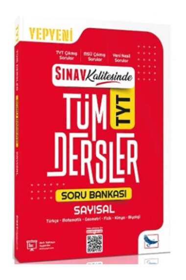 Sınav Yayınları 2025 TYT Sayısal Tüm Dersler Sınav Kalitesinde Soru Bankası - 1