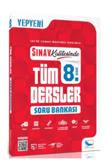 Sınav Yayınları 8.Sınıf LGS Tüm Dersler Sınav Kalitesinde Soru Bankası - 1