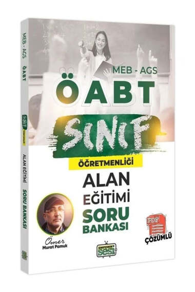 Sınıfçının Sesi Yayınları 2025 MEB AGS ÖABT Sınıf Öğretmenliği Alan Eğitimi Soru Bankası - 1