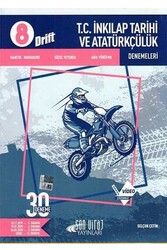 ​Son Viraj Yayınları 8. Sınıf T.C. İnkılap Tarihi ve Atatürkçülük 30’lu Deneme Drift Serisi - Son Viraj Yayınları