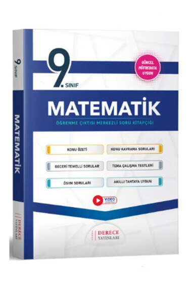 Sonuç Derece Yayınları 2025 9.Sınıf Matematik Modüler Set - 1