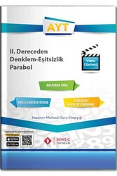 Sonuç Yayınları AYT 2. Dereceden Denklem Eşitsizlik Parabol - Sonuç Yayınları