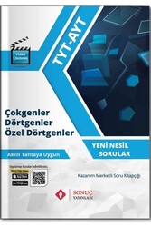 Sonuç Yayınları TYT AYT Çokgenler Dörtgenler Özel Dörtgenler - Sonuç Yayınları