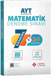 Sonuç Yayınları AYT Matematik Tamamı Video Çözümlü 7 Deneme - Sonuç Yayınları