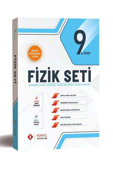 Sonuç Yayınları 2025 9.Sınıf Fizik Modüler Set - 1