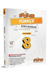 Spoiler Yayınları LGS 8. Sınıf Türkçe Spoiler Soru Bankası - Spoiler Yayınları