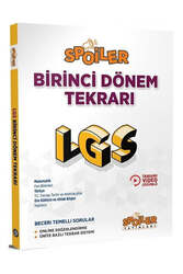 Spoiler Yayınları 8.Sınıf LGS Birinci Dönem Tekrarı - Spoiler Yayınları