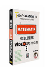 Tasarı Eğitim Yayınları Matematik Problemler Video Ders Notları 3 - Tasarı Yayınları