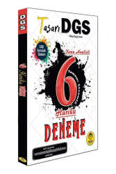 Tasarı Yayınları 2024 DGS Konu Analizli 6 Harika Çözümlü Deneme - Tasarı Yayınları