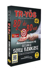 Tasarı Yayınları 2025 TR YÖS Matematik-Geometri-IQ 80'de 80 Net - Tasarı Yayınları