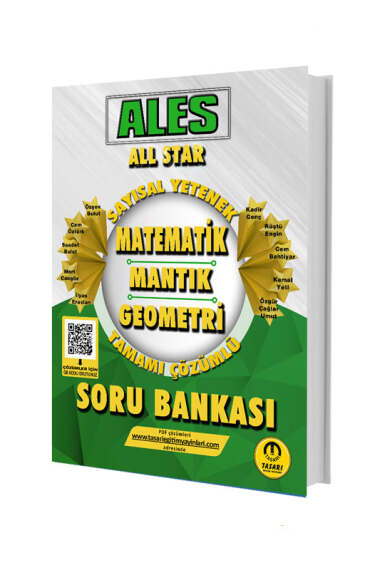 Tasarı Yayınları 2025 ALES All Star Sayısal Yetenek Matematik Mantık Geometri Soru Bankası - 1