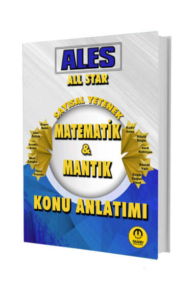 Tasarı Yayınları 2025 ALES All Star Sayısal Yetenek Matematik Mantık Konu Anlatımı - 1