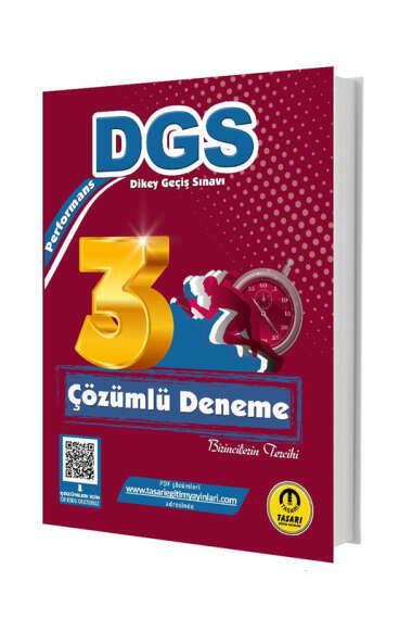 Tasarı Yayınları 2025 DGS Performans Çözümlü 3 Deneme - 1