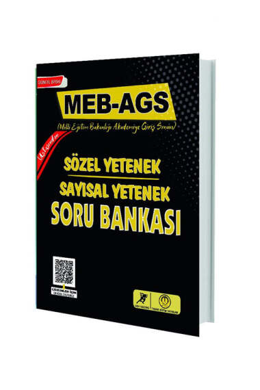 Tasarı Yayınları 2025 MEB-AGS Sayısal-Sözel Yetenek Soru Bankası - 1