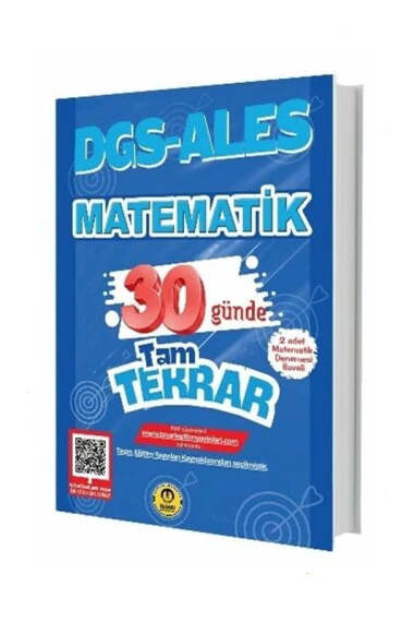 Tasarı Yayınları DGS-ALES Matematik 30 Günde Tam Tekrar Soru Bankası - 1