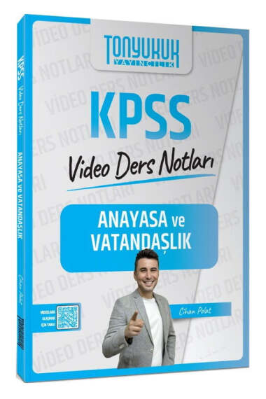 Tonyukuk Yayıncılık KPSS Anayasa ve Vatandaşlık Video Ders Notları - 1