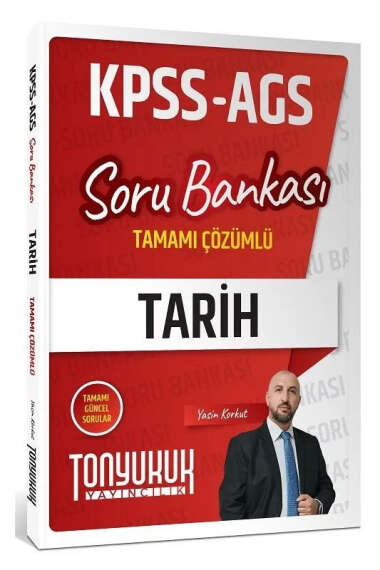 Tonyukuk Yayıncılık 2026 KPSS MEB-AGS Tarih Tamamı Çözümlü Soru Bankası - 1