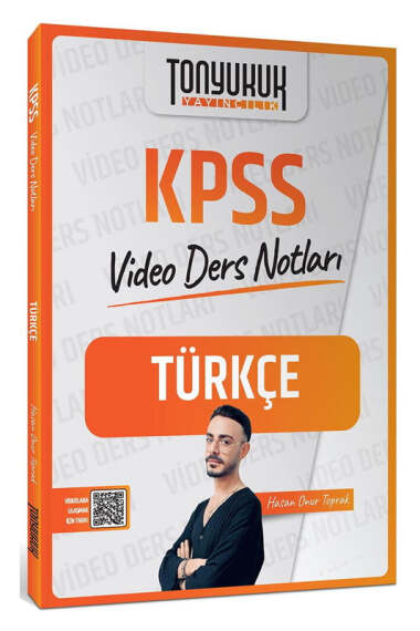 Tonyukuk Yayıncılık KPSS Türkçe Video Ders Notları - 1