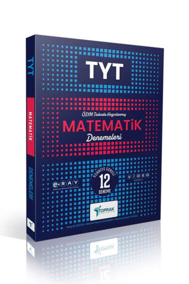 Toprak Yayınları 2025 TYT Matematik 12 Deneme - 1