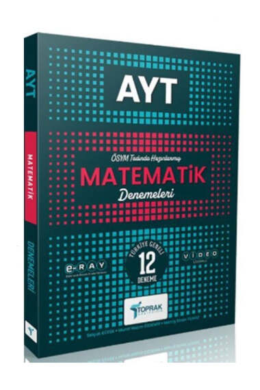 Toprak Yayıncılık 2025 AYT Matematik 12 Deneme - 1