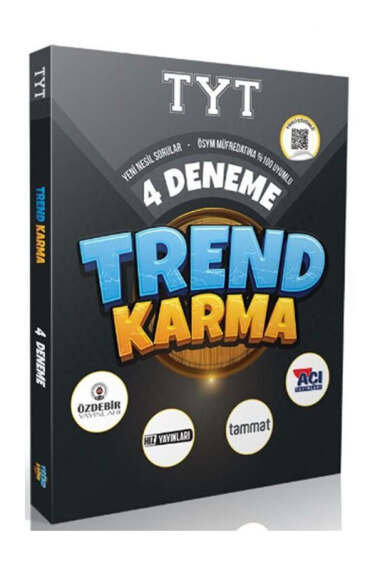 Trend Karma TYT 4 Deneme Sınavı - 1