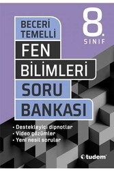 Tudem Yayınları 8. Sınıf Fen Bilimleri Beceri Temelli Soru Bankası - Tudem Yayınları