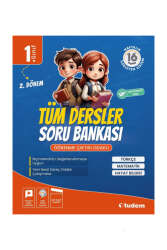 Tudem Yayınları 1.Sınıf Tüm Dersler Soru Bankası - Tudem Yayınları