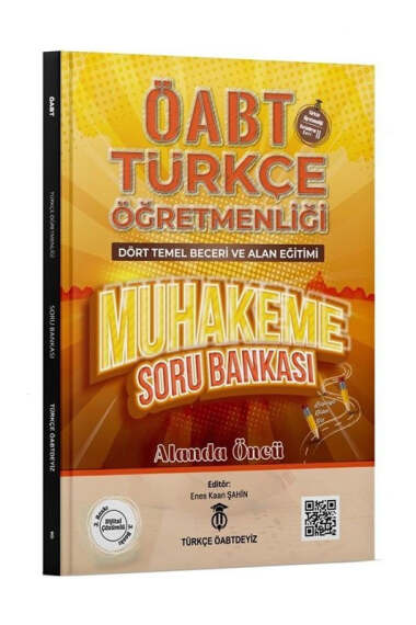 Türkçe ÖABTdeyiz ÖABT Türkçe Dört Temel Beceri ve Alan Eğitimi Muhakeme Soru Bankası - 1