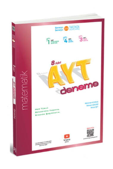 ÜçDörtBeş Yayınları AYT Matematik 10 Deneme - 1