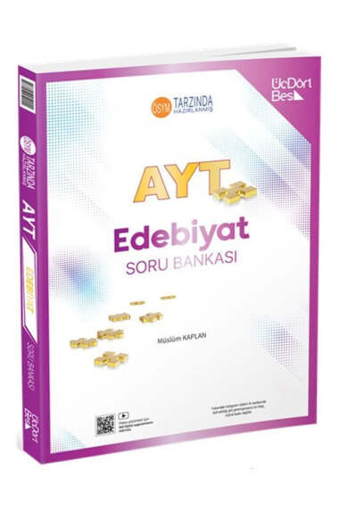 ÜçDörtBeş Yayınları 2026 AYT Edebiyat Soru Bankası - 1