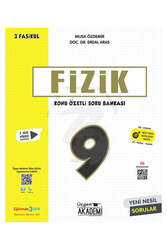 Üçgen Akademi Lise 9. Sınıf Fizik Konu Özetli Soru Bankası 3 Fasikül - Üçgen Akademi