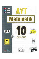 Üçgen Akademi AYT Matematik 10 Deneme - Üçgen Akademi