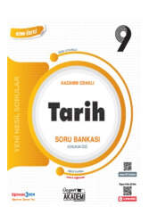 Üçgen Akademi Yayınları 2024 9.Sınıf Tarih Kazanım Odaklı Soru Bankası - Üçgen Akademi